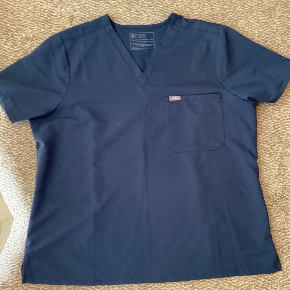Deep Reef Figs scrub set